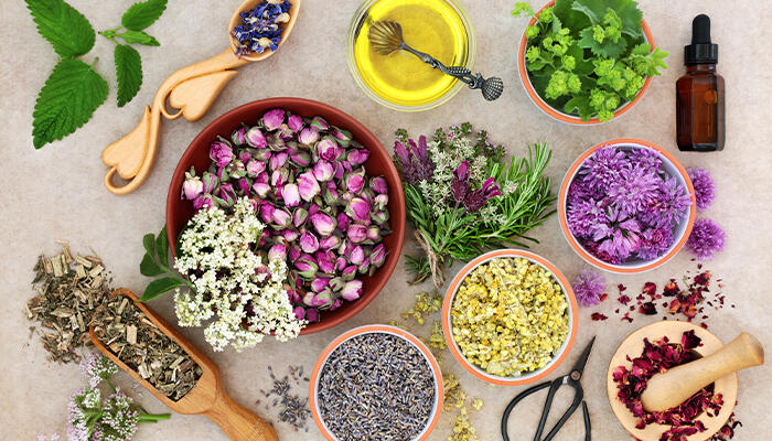 調合されるアロマのイメージ