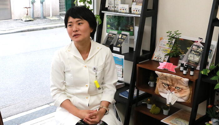 コミュニケーションツールである棚の写真