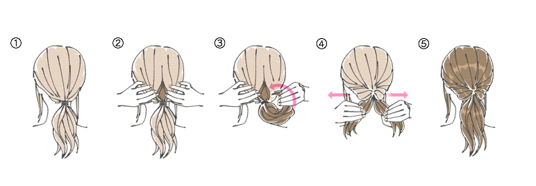 薬剤師のヘアアレンジ