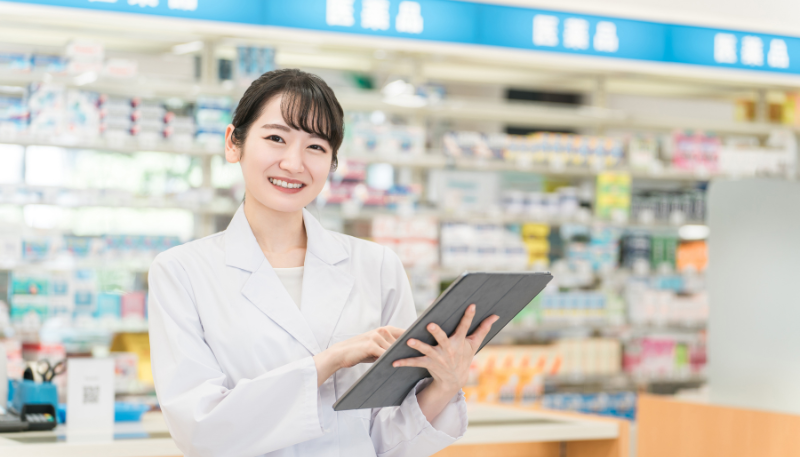 調剤薬局を開業した薬剤師の写真