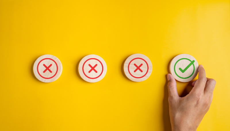 転職支援サービスを選ぶイメージ図