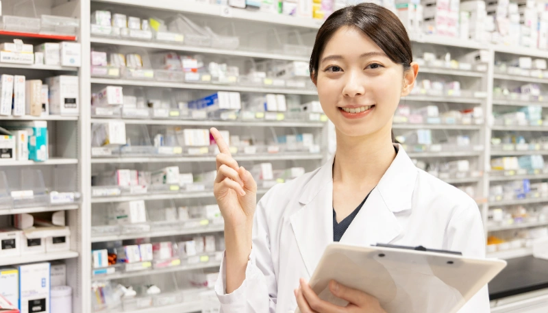 薬剤師が理想の転職を叶えているイメージ画像