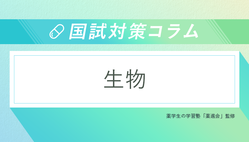 ＜国試対策コラム＞生物の勉強法