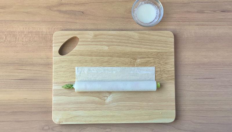 丸ごとアスパラ豚春巻き