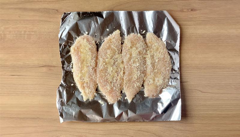 揚げないささみ味噌カツ丼