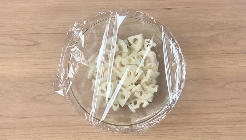 れんこんとひじきのデリ風サラダ