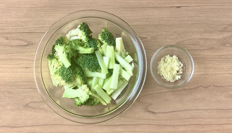 ブロッコリーとベーコンのくたくた煮