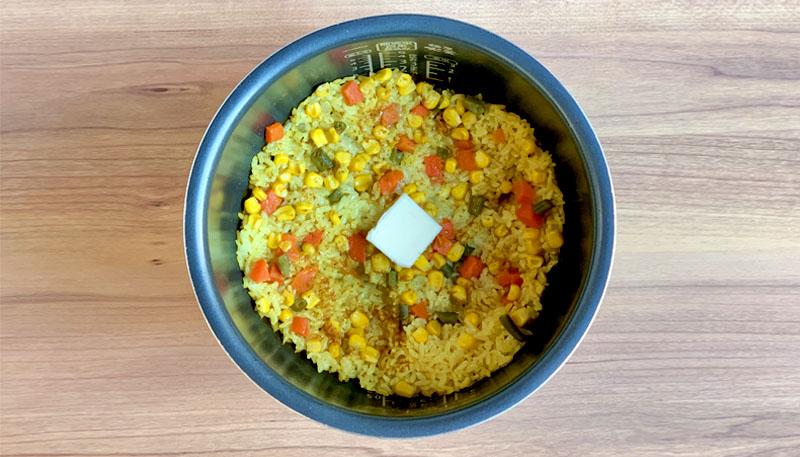 炊飯器一つでタンドリーチキンピラフ