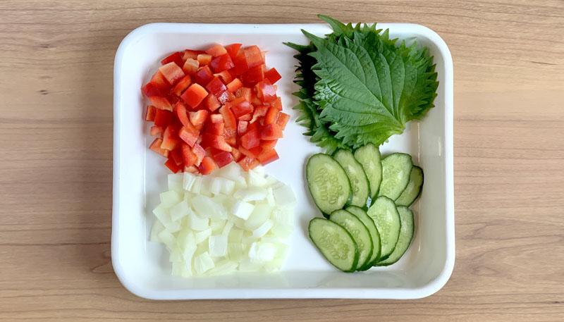 レンジで作る和風ガパオライス