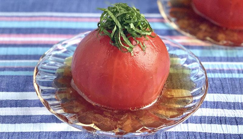 トマトの丸ごとお浸し
