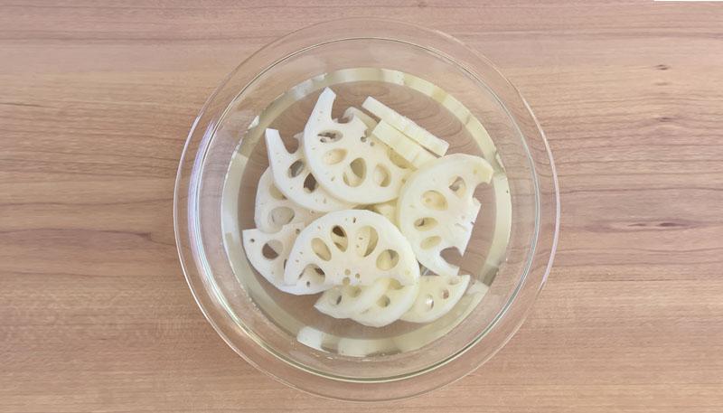 れんこんの海苔じゃこ炒め