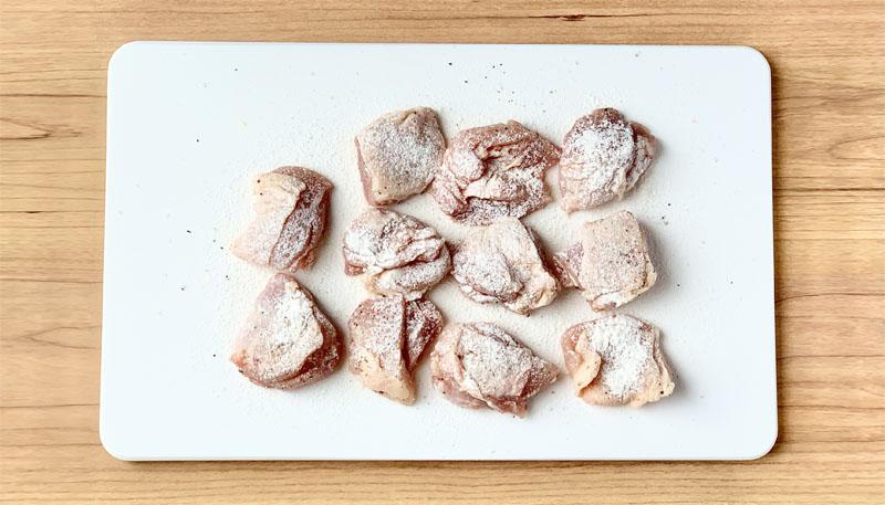 レンジハニーマスタードチキン