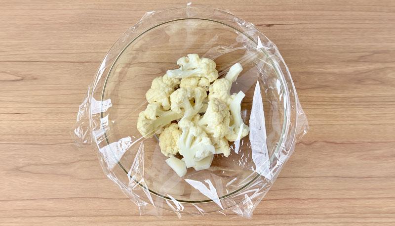 カリフラワーのカレーチーズ焼き