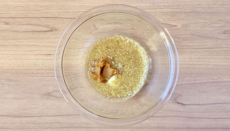 鯛のごま味噌茶漬け